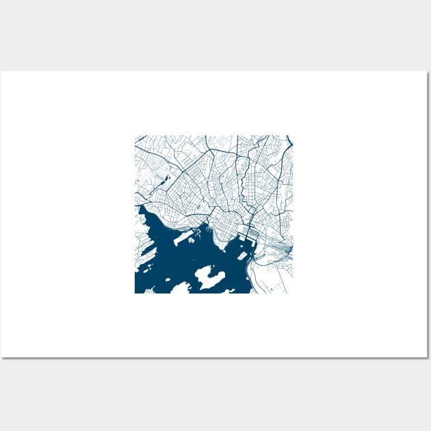 Kopie von Kopie von Kopie von Kopie von Kopie von Kopie von Kopie von Kopie von Kopie von Kopie von Kopie von Kopie von Kopie von Kopie von Kopie von Kopie von Lisbon map city map poster - modern gift with city map in dark blue Wall Art by 44spaces